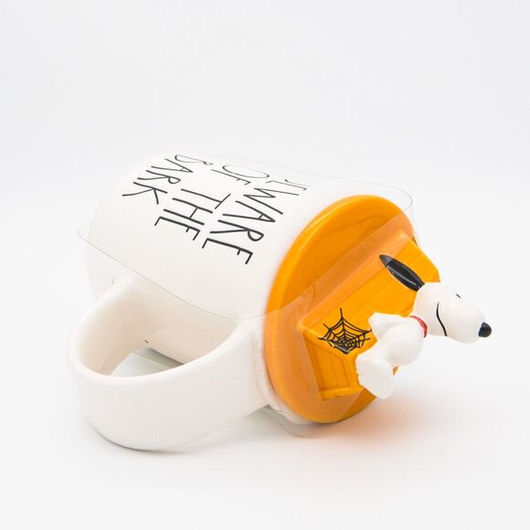 Rae Dunn Snoopy Halloween Mug – Beware Of The Bark, 16oz Ceramic Coffee Mug - Picture 6 of 11